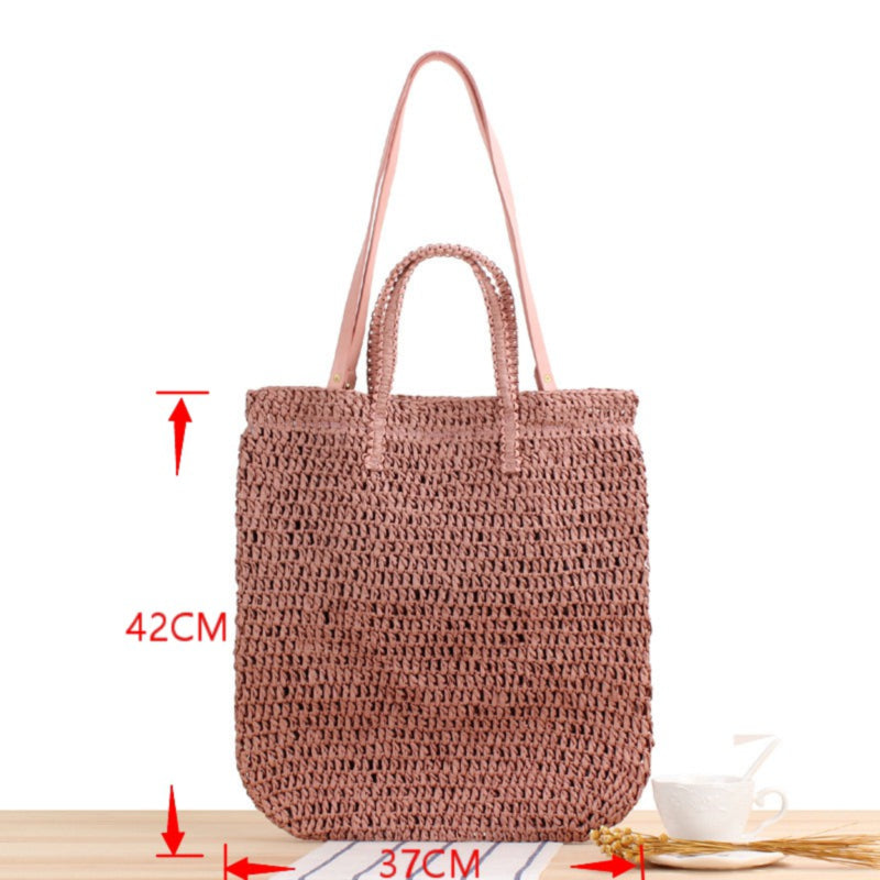 Beach Holiday Straw Bag