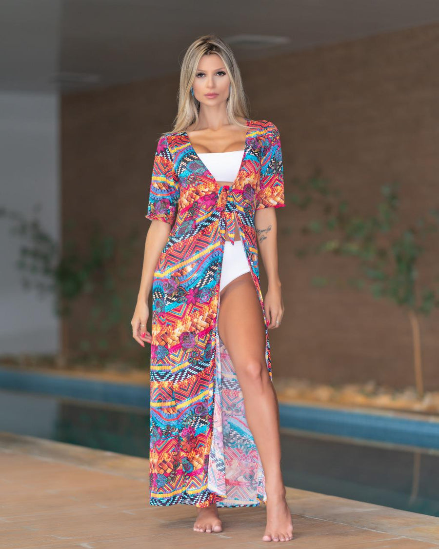 Long Mexico Beach Dress